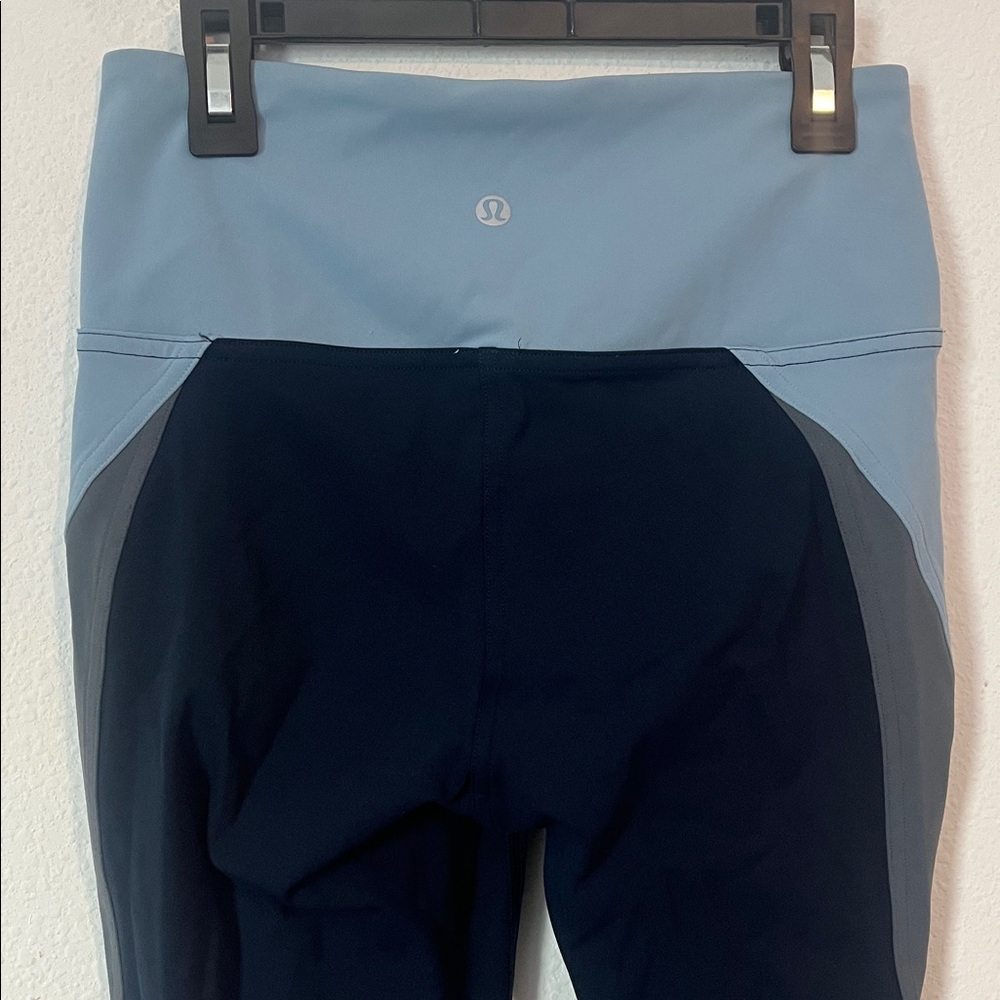 LULULEMON Blue Get Going Train Tights Leggings - Picture 5 of 6